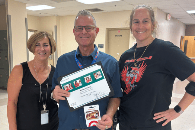 William Clenney OCPS Sub of the Month May 2024